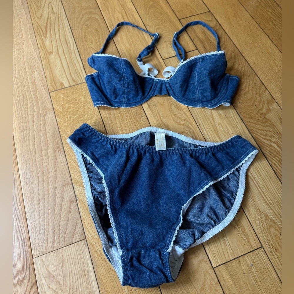 RARE Vintage Victoria’s Secret Bikini Denim